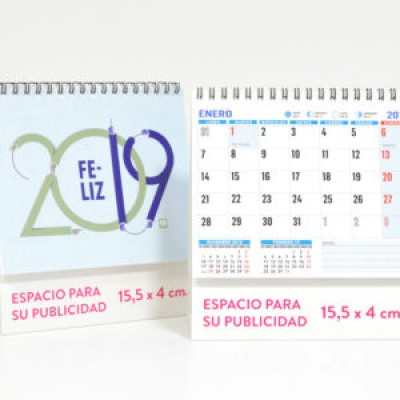 KIT CALENDARIO IMPRESO CON BASE IMPRIMIBLE PERSONALIZABLE